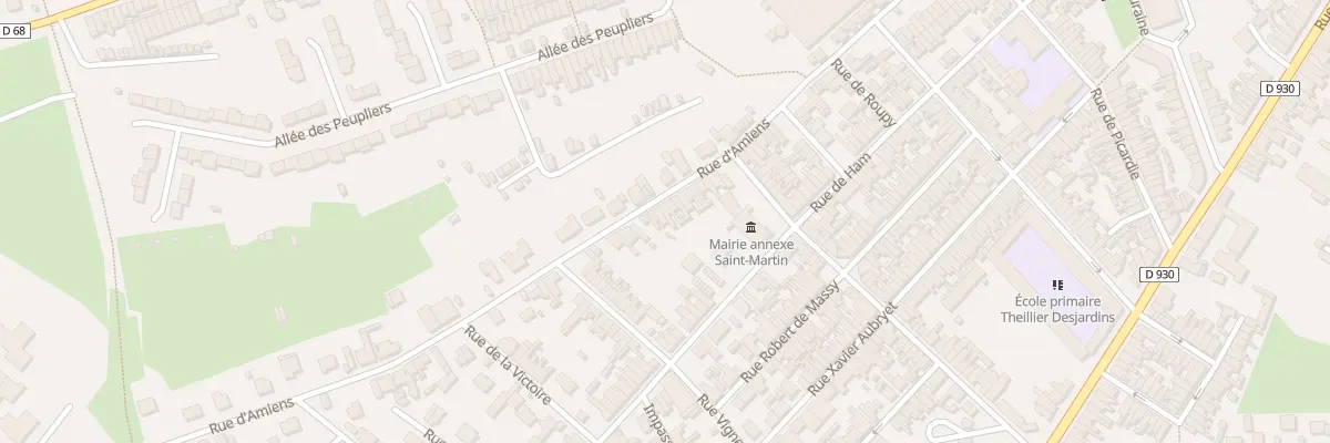 Plan du 35 Rue d’Amiens à Saint-Quentin