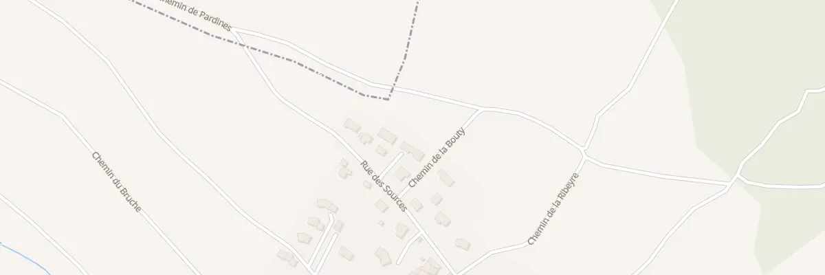 Plan du 33 Rue des Sources à Pignols