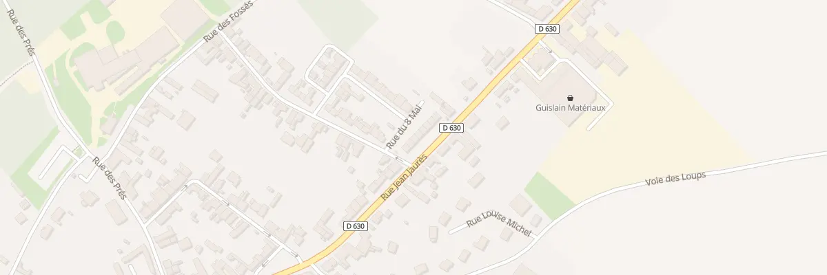 Plan du 277 Rue Jean Jaurès à Escaudœuvres