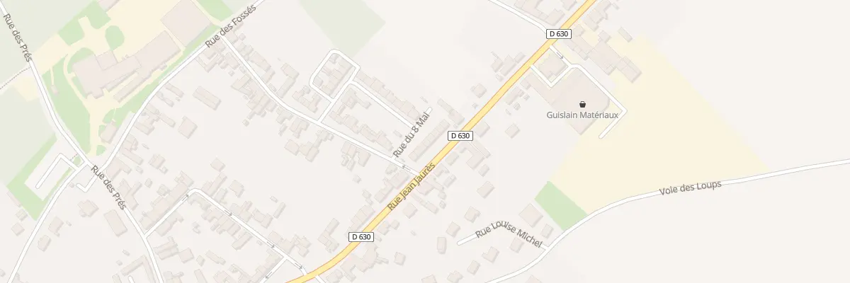 Plan du 279 Rue Jean Jaurès à Escaudœuvres