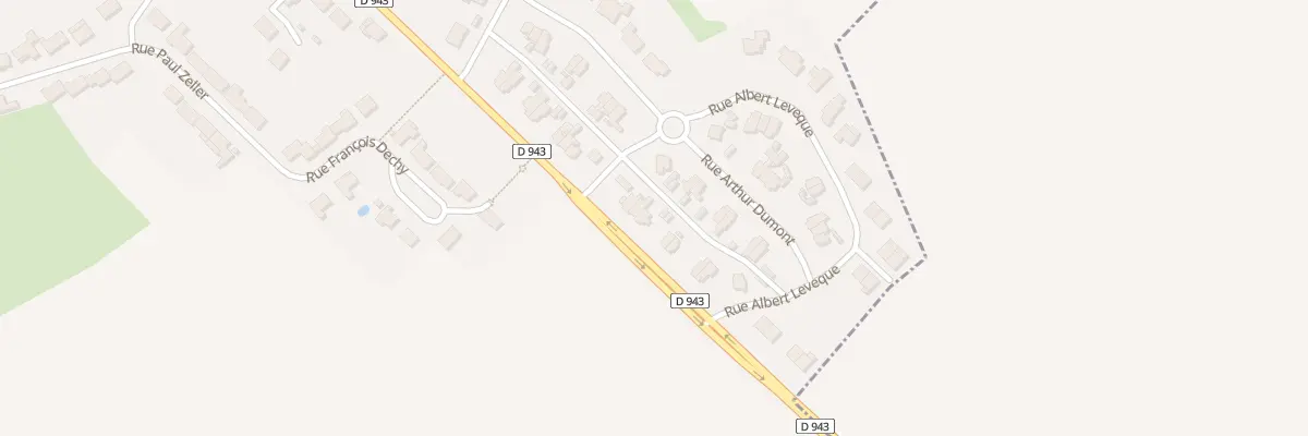 Plan du 35 Bd de la Republique à Émerchicourt