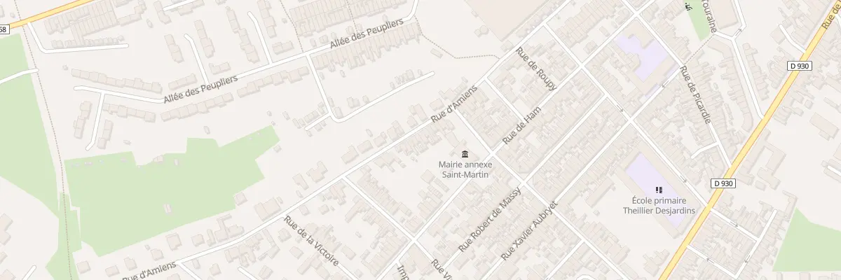 Plan du 29 Rue d’Amiens à Saint-Quentin