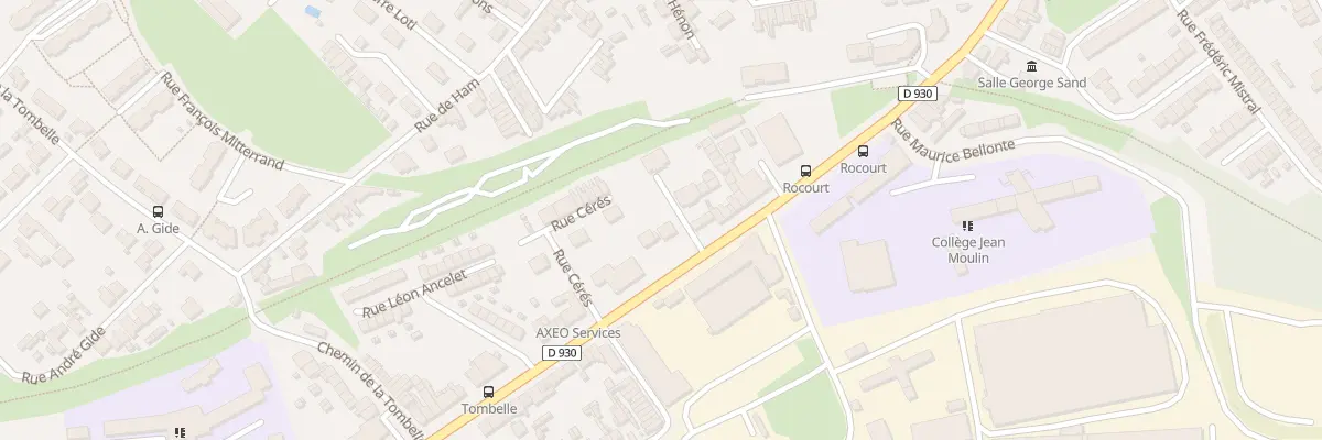 Plan du 158 Rue de Paris à Saint-Quentin