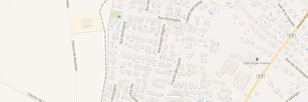 Plan du 12 Rue Joseph Segara à Sérignan