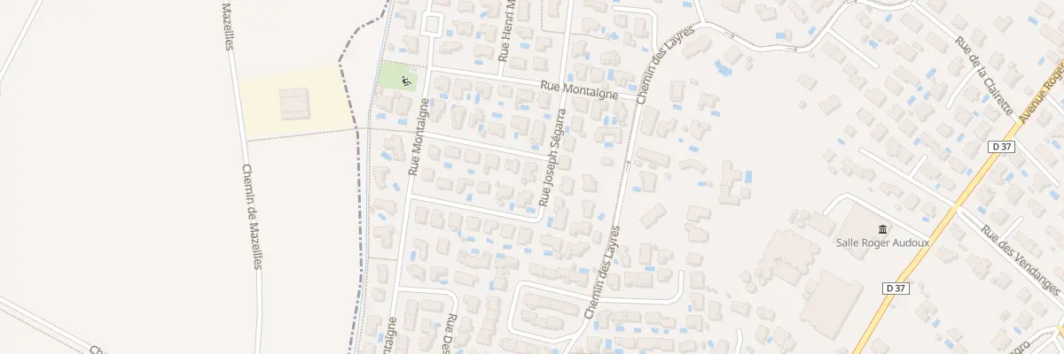 Plan du 14 Rue Joseph Segara à Sérignan