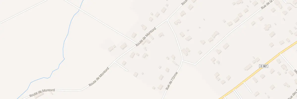 Plan du 21 Rte de Montord à Saint-Pourçain-sur-Sioule