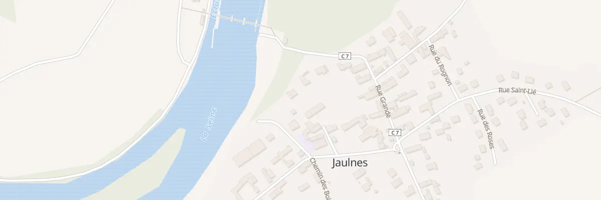 Plan du 3 Rue de l’Ecole à Jaulnes