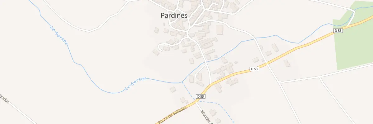 Plan du 2 Imp des Mayeux à Pignols