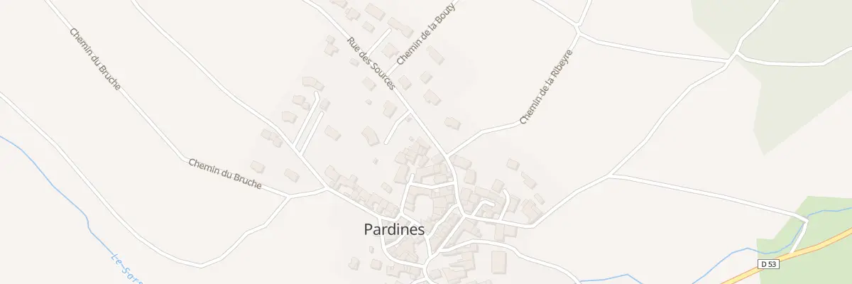 Plan du 34 Rue des Sources à Pignols