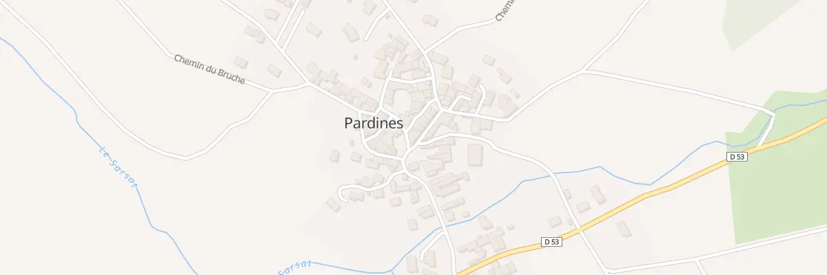 Plan du 16 Rue des Sources à Pignols
