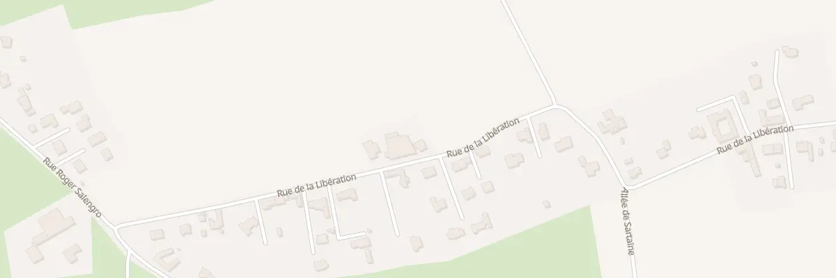 Plan du 345 Rue de la Libération à Bachy
