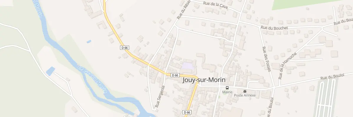 Plan du 10 Rue Sergente à Jouy-sur-Morin