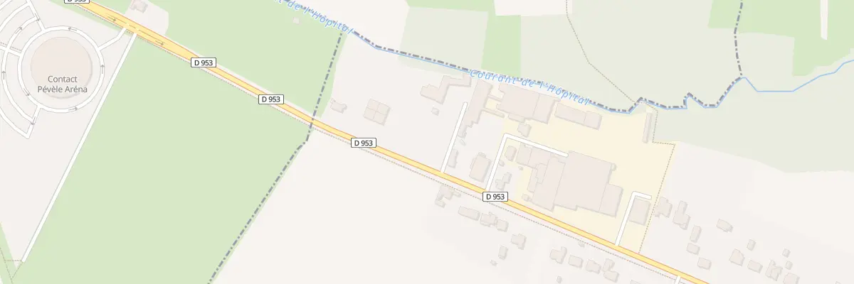 Plan du 15 Rue Albert Ricquier à Beuvry-la-Forêt