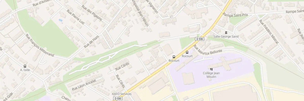 Plan du 142H Rue de Paris à Saint-Quentin