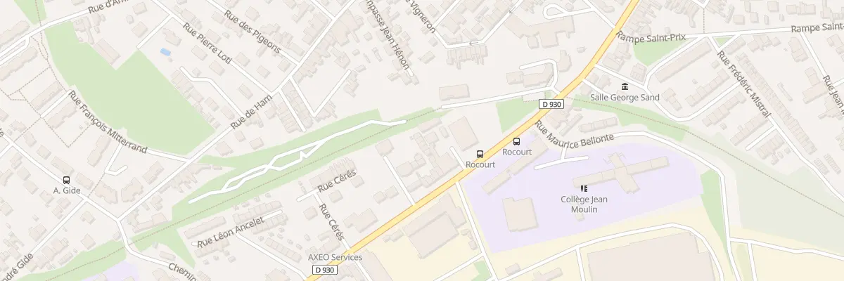 Plan du 142G Rue de Paris à Saint-Quentin