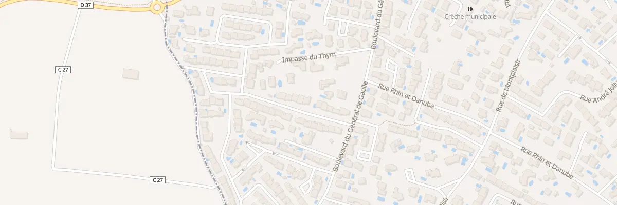 Plan du 48 Rue des Tilleuls à Sérignan