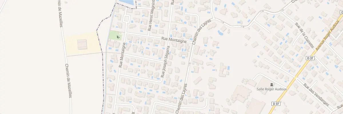 Plan du 23 Rue Joseph Segara à Sérignan