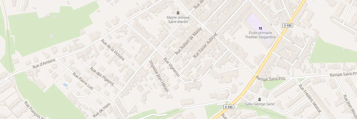 Plan du 73 Rue Robert de Massy à Saint-Quentin