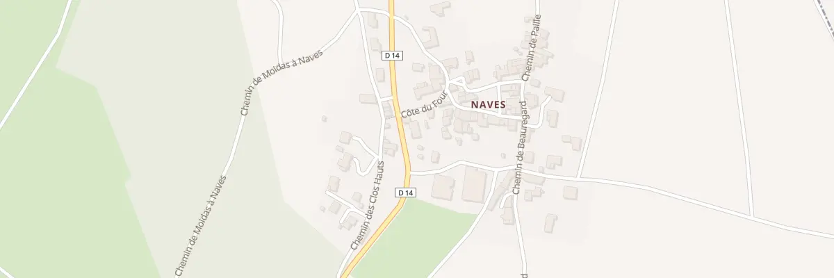Plan du 9004 Rte Issoire (Naves) à Orbeil
