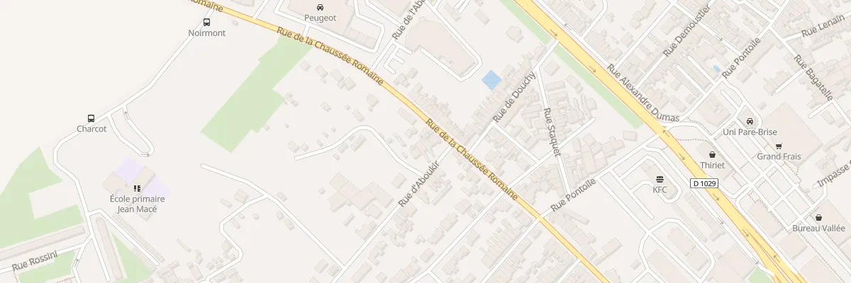 Plan du 4 Rue d’Aboukir à Saint-Quentin
