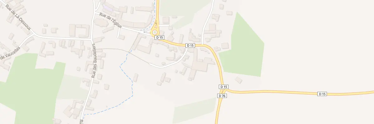 Plan du 1 Rue de la Fontaine Bossue à Lesdain