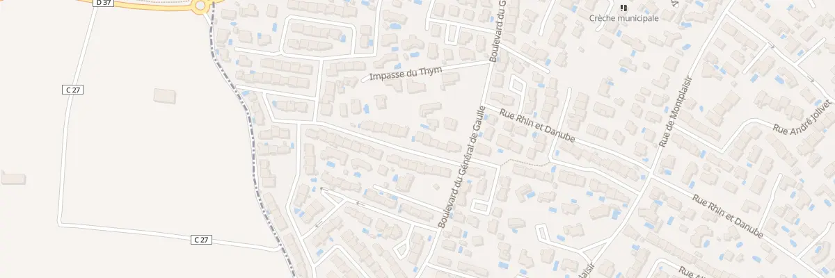 Plan du 50 Rue des Tilleuls à Sérignan