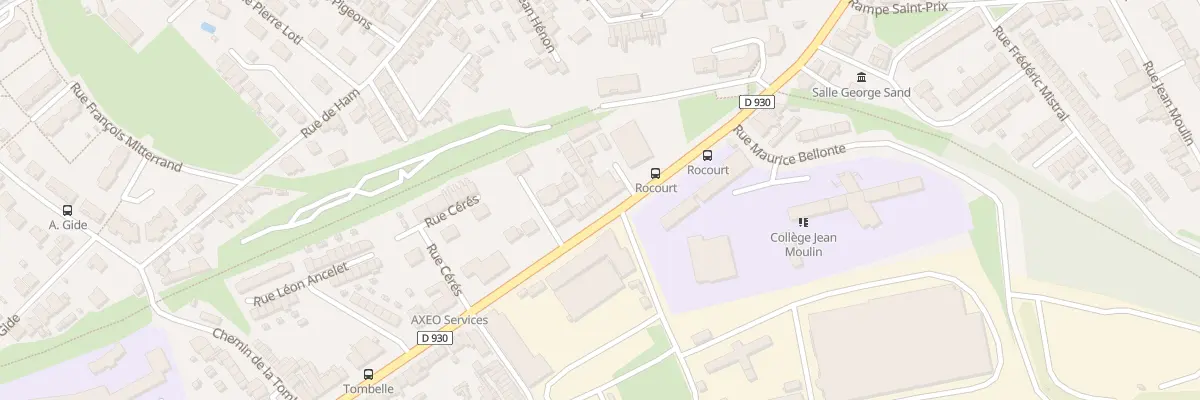 Plan du 138 Rue de Paris à Saint-Quentin
