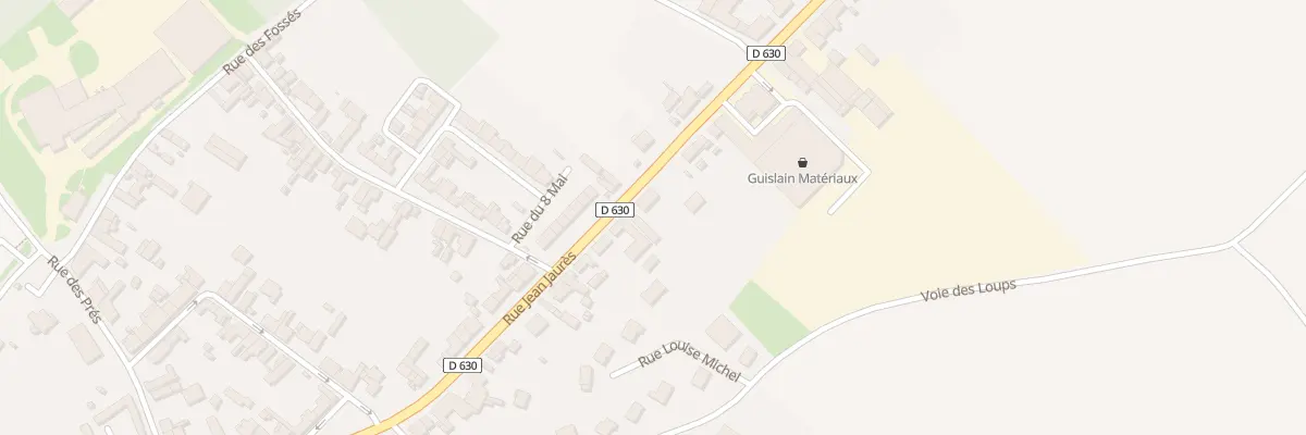 Plan du 354 Rue Jean Jaurès à Escaudœuvres