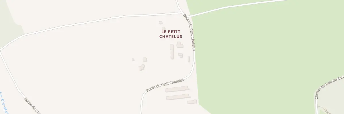 Plan du 3 Le Petit Chatelus à Bresnay