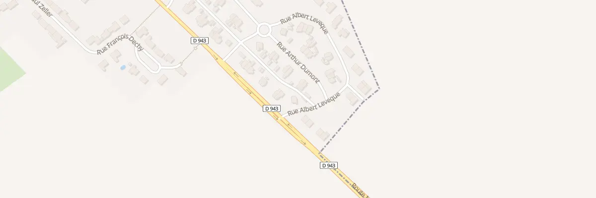 Plan du 16 Rue Albert Leveque à Émerchicourt