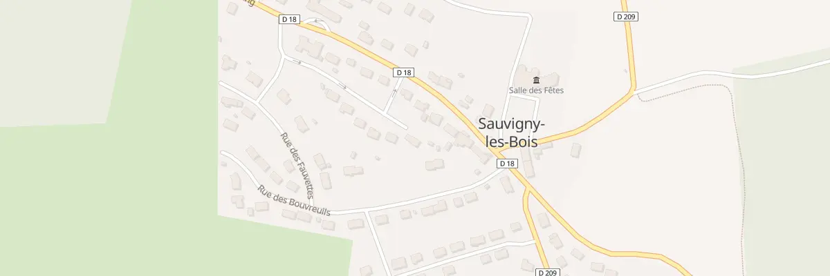 Plan du 11 Rue des Près Joly à Sauvigny-les-Bois