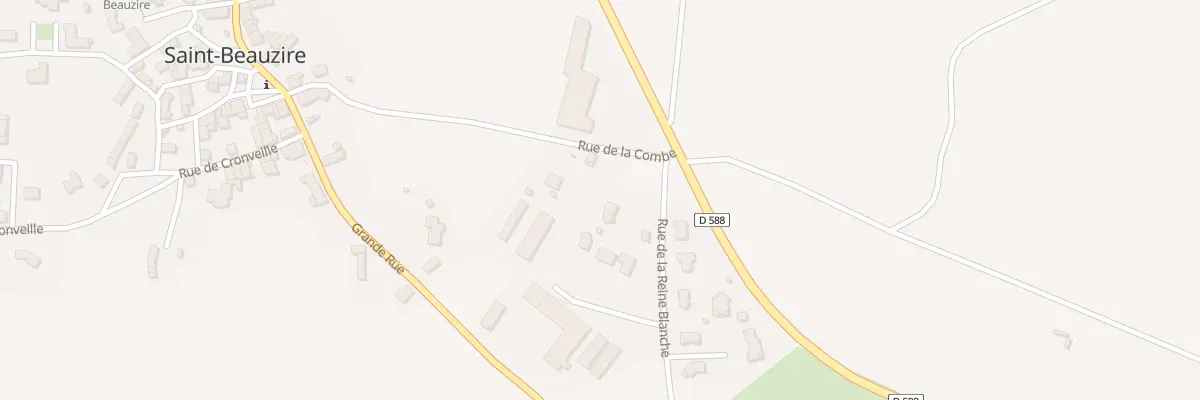 Plan du 9001 Champ de la Fourme à Saint-Beauzire