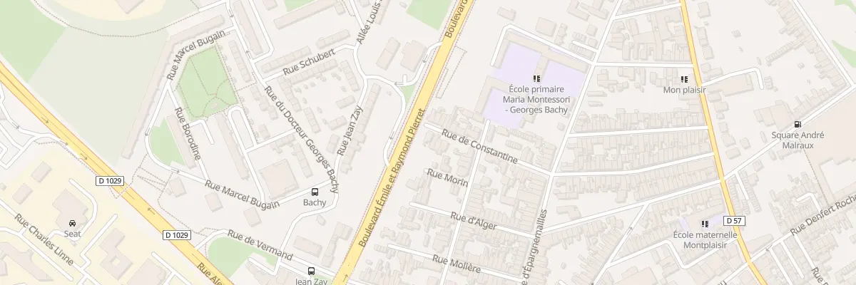 Plan du 77 Rue de Constantine à Saint-Quentin