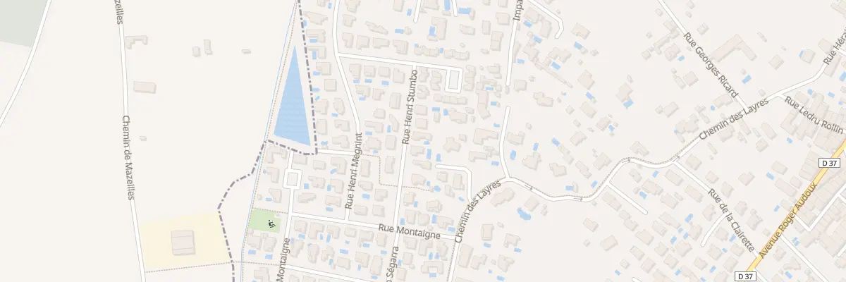 Plan du 11 Rue Henri Stumbo à Sérignan