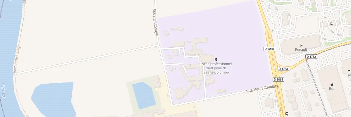 Plan du 8 Rue de l’Abbaye à Saint-Denis-lès-Sens