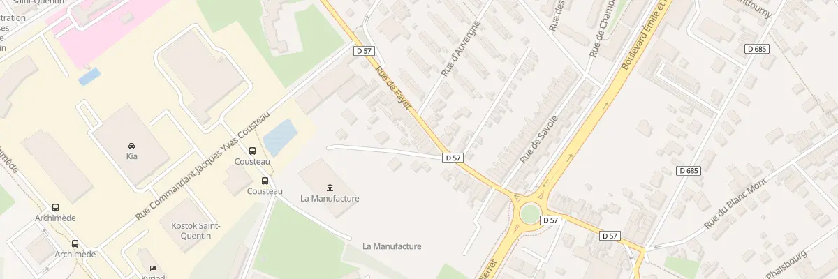 Plan du 191 Rue de Fayet à Saint-Quentin