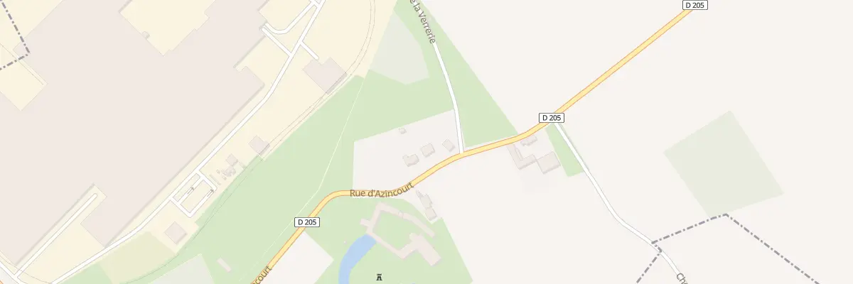 Plan du 3 Rue d’Azincourt à Émerchicourt