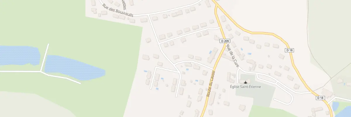 Plan du 16 Rue du Clos de la Grange à Sauvigny-les-Bois