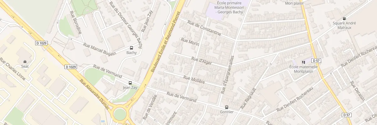 Plan du 81 Rue d’Alger à Saint-Quentin