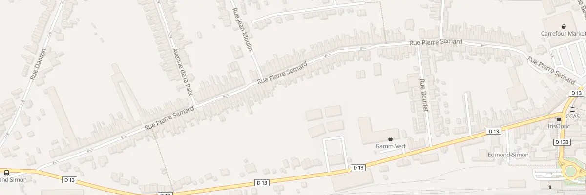 Plan du 113 Rue Pierre Semard à Somain