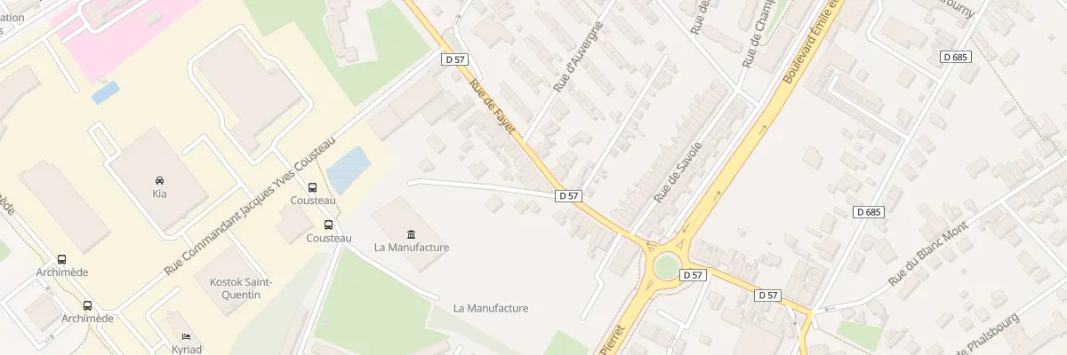 Plan du 187 Rue de Fayet à Saint-Quentin