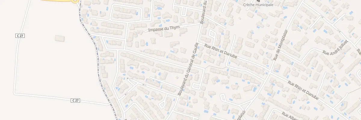 Plan du 56 Rue des Tilleuls à Sérignan