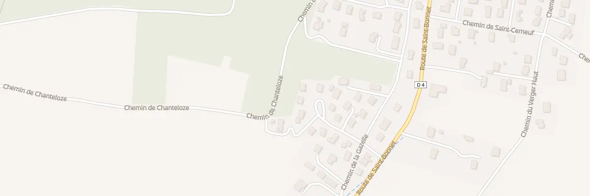 Plan du 7 Lot les Cotes à Chauriat