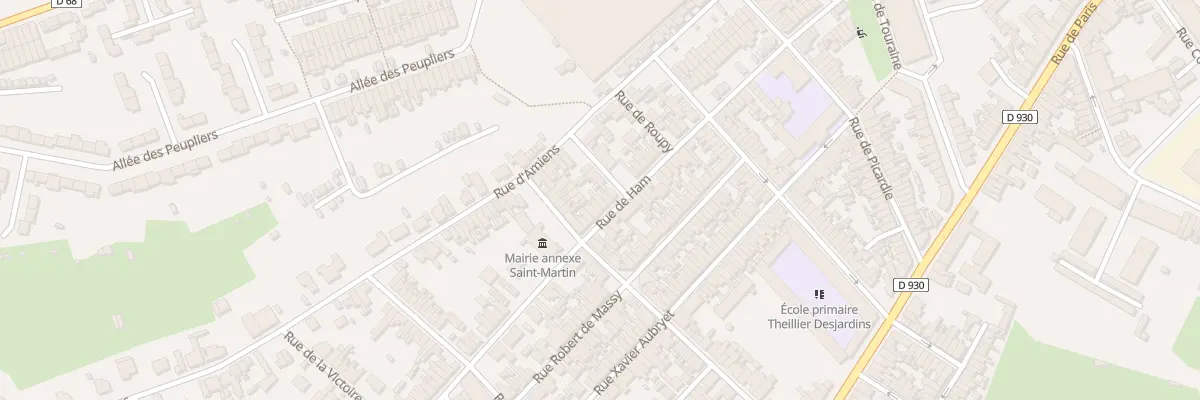 Plan du 120 Rue de Ham à Saint-Quentin