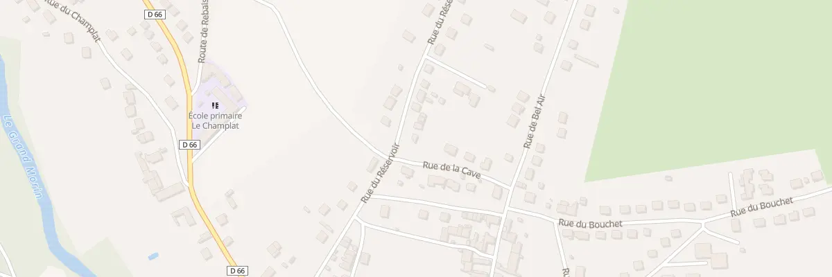 Plan du 20 Rue du Reservoir à Jouy-sur-Morin