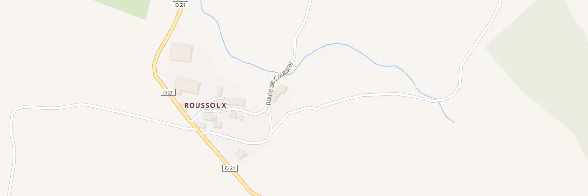 Plan du 5097 Roussou à Mercœur