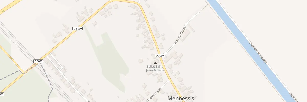 Plan du 10 Rue Démosthène Gauché à Mennessis