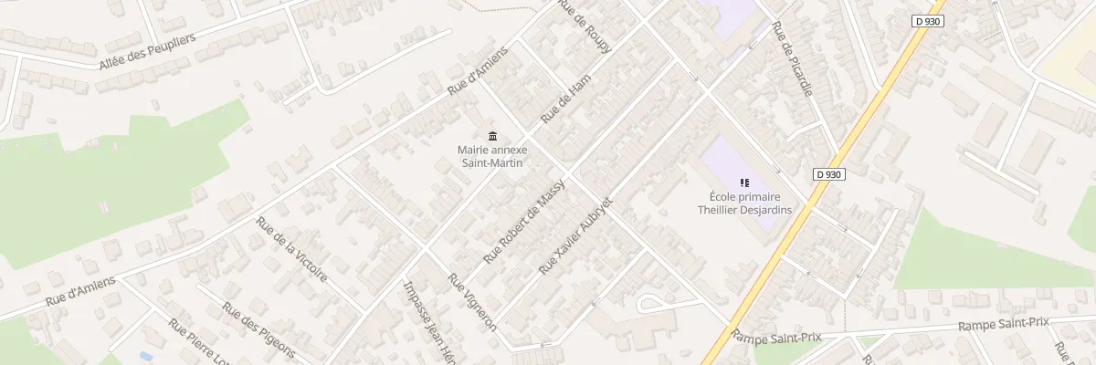 Plan du 48 Rue Robert de Massy à Saint-Quentin