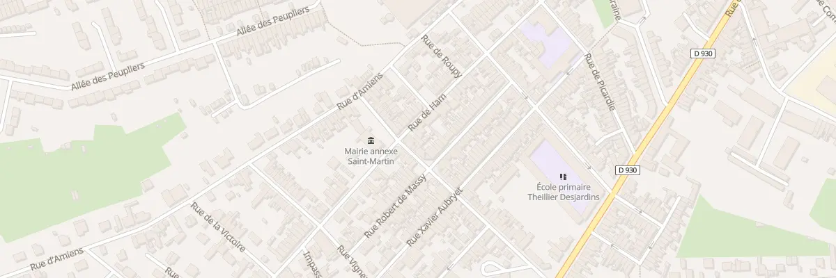 Plan du 103 Rue de Ham à Saint-Quentin