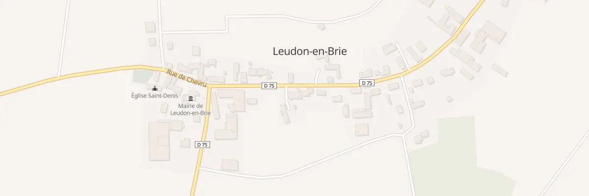 Plan du 6 Rue Principale à Leudon-en-Brie